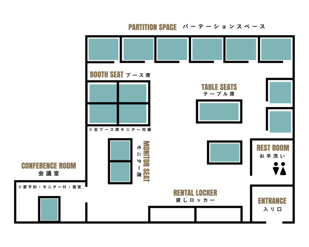 Sacula千歳烏山フロアマップ